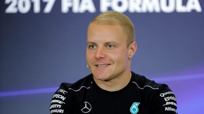 Valtteri Bottas marcó el mejor tiempo en el primer entrenamiento libre del GP de México