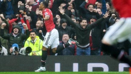 Anthony Martial fue el héroe en el triunfo de Manchester United ante Tottenham