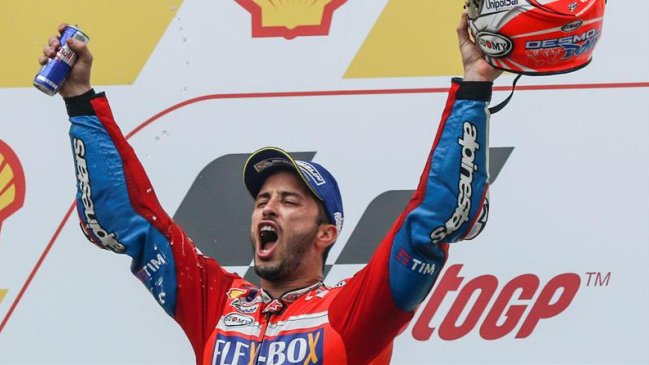 Andrea Dovizioso ganó el Gran Premio de Malasia de MotoGP y estiró la definición por el título