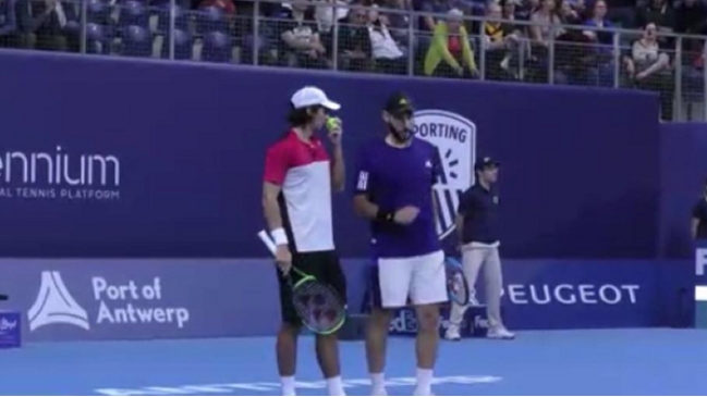 Julio Peralta y Santiago González debutaron con triunfo en París-Bercy