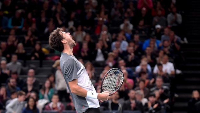 Robin Haase sorprendió a Alexander Zverev y lo eliminó en segunda ronda de París-Bercy