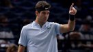 Juan Martín del Potro, primer clasificado a cuartos de final en París-Bercy