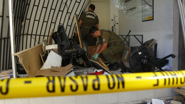 Millonario robo con método del alunizaje en Colina