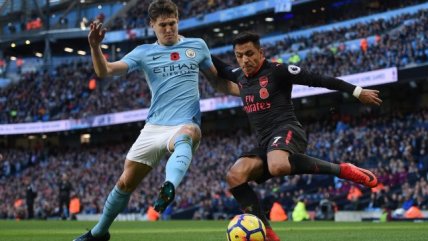 Manchester City mantuvo su racha invicta luego de festejar frente a Arsenal de Alexis Sánchez