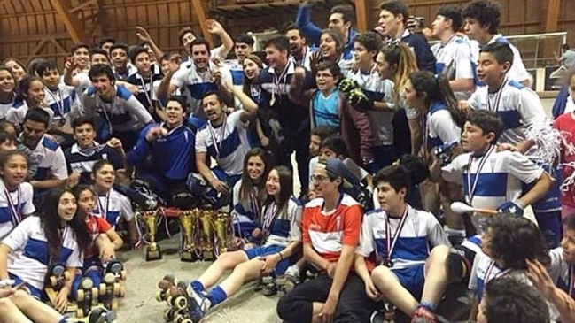  UC se coronó pentacampeón nacional de hockey patín  