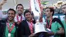 Nicolás Córdova y el título de Copa Chile: Estoy orgulloso de la pasión y entrega de mis jugadores