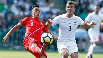 La igualdad entre Nueva Zelanda y Perú en Wellington