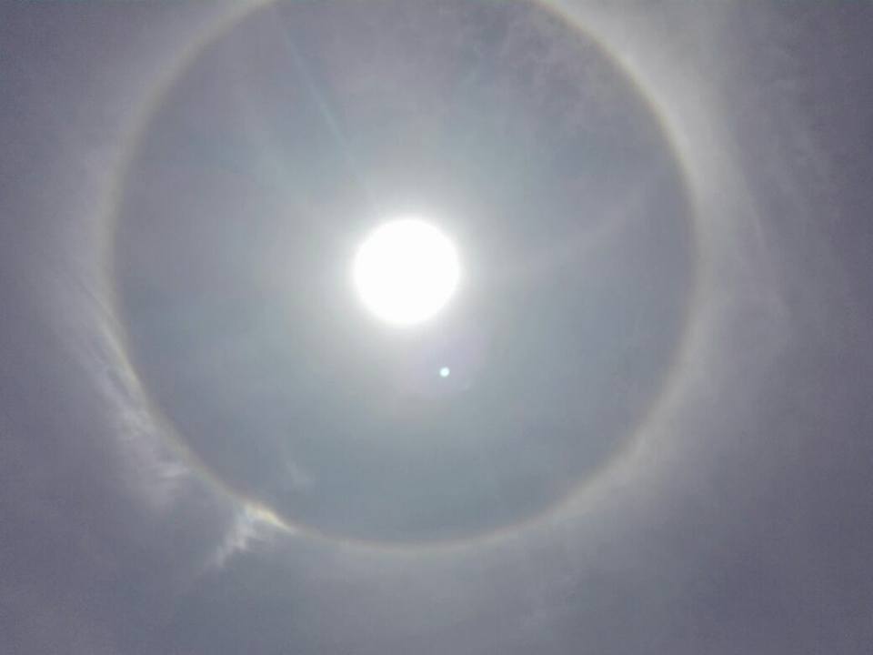 Dirección Meteorológica explica círculos alrededor del Sol en Antofagasta