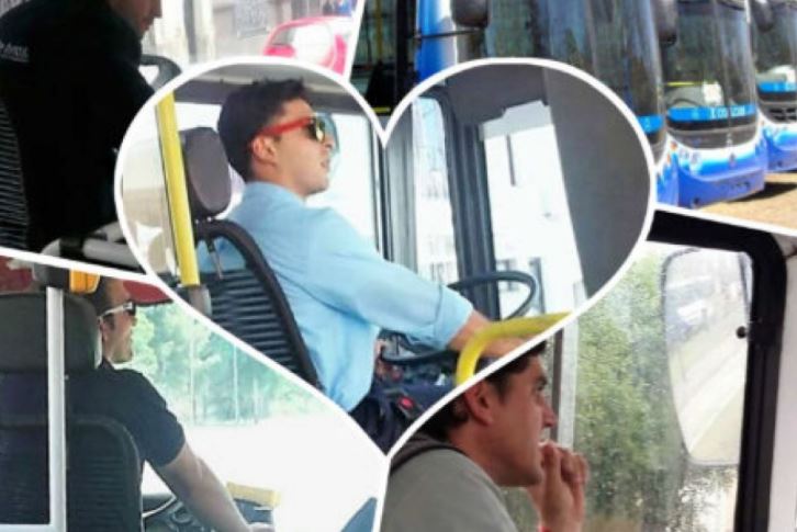 Mujer se enamoró de chofer de micro y le dejó un íntimo regalo