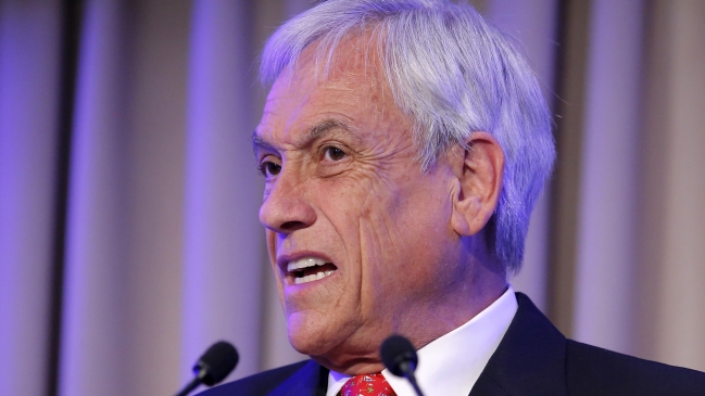Piñera acusó 