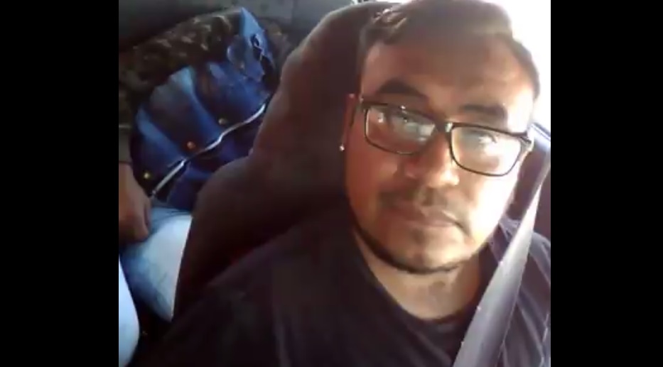 Taxista grabó a una pasajera ebria y fue duramente criticado en Twitter