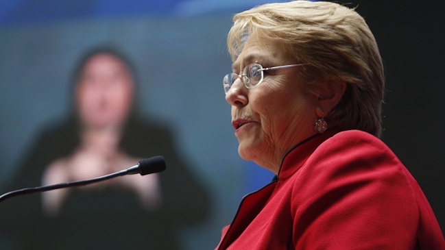 Presidenta Bachelet: 