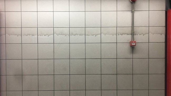 Mujer pensó que una estación de Metro estaba sucia y se llevó una sorpresa