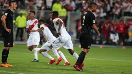Perú celebró ante Nueva Zelanda su regreso a las Copas del Mundo