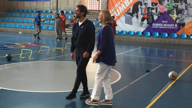 Jorge Valdivia participó en una actividad junto a Cecilia Morel