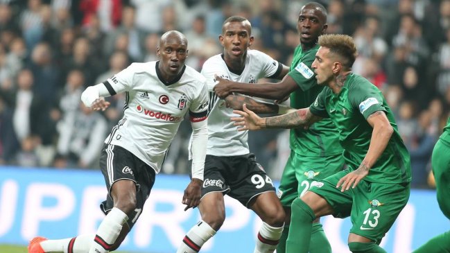 Besiktas de Gary Medel igualó en la Superliga turca y perdió chance de acercarse al liderato