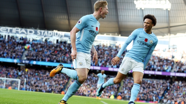Manchester City venció a Leicester City y sigue imparable en la Premier League