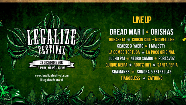 Legalize Festival se cambia al Espacio Broadway