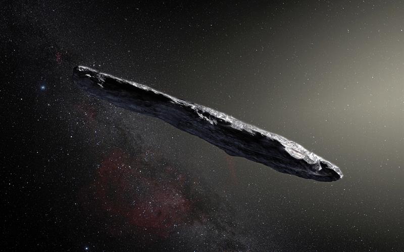 Oumuamua, el asteroide interestelar que cruzó el sistema solar e intriga a científicos