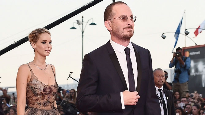 Jennifer Lawrence terminó su relación con el director Darren Aronofsky