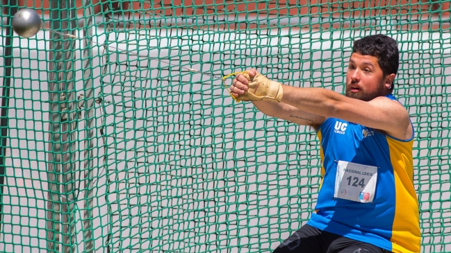 El atletismo dio otro oro a Chile con victoria de Hevertt Alvarez en el martillo