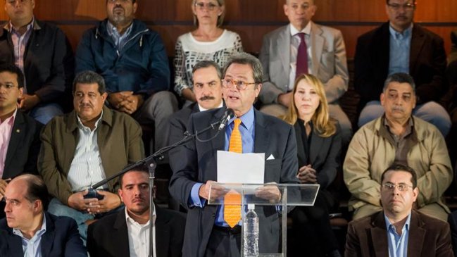 Oposición venezolana irá a diálogo con Gobierno acompañado de sociedad civil