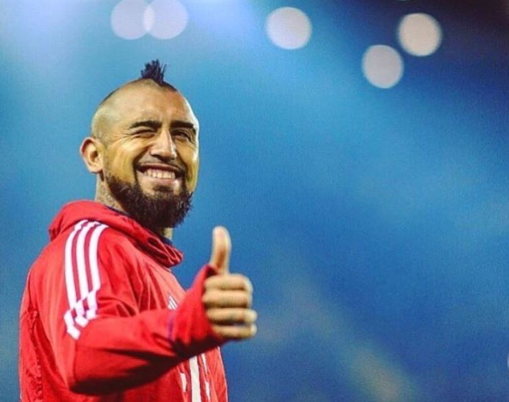 Arturo Vidal compartió su nueva calificación en el FIFA 18