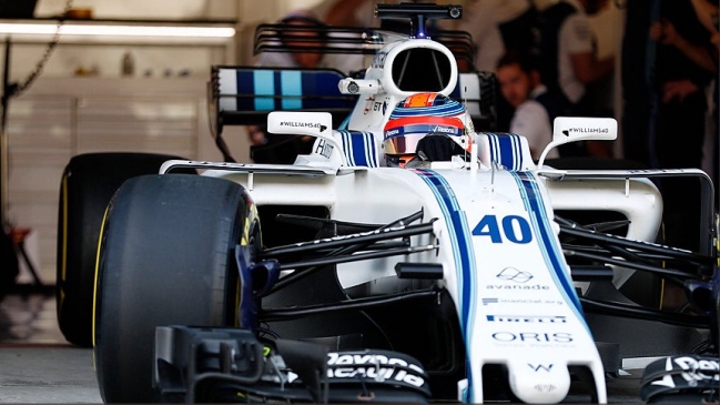 F1: Robert Kubica participó en los test de neumáticos con Williams