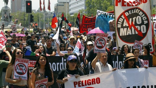 Ambientalistas rechazan acuerdo de AES Gener para continuar con Alto Maipo