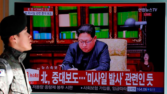 Chile condenó lanzamiento de nuevo misil de Corea del Norte