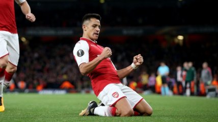 El golazo de Alexis Sánchez para Arsenal FC ante Huddersfield