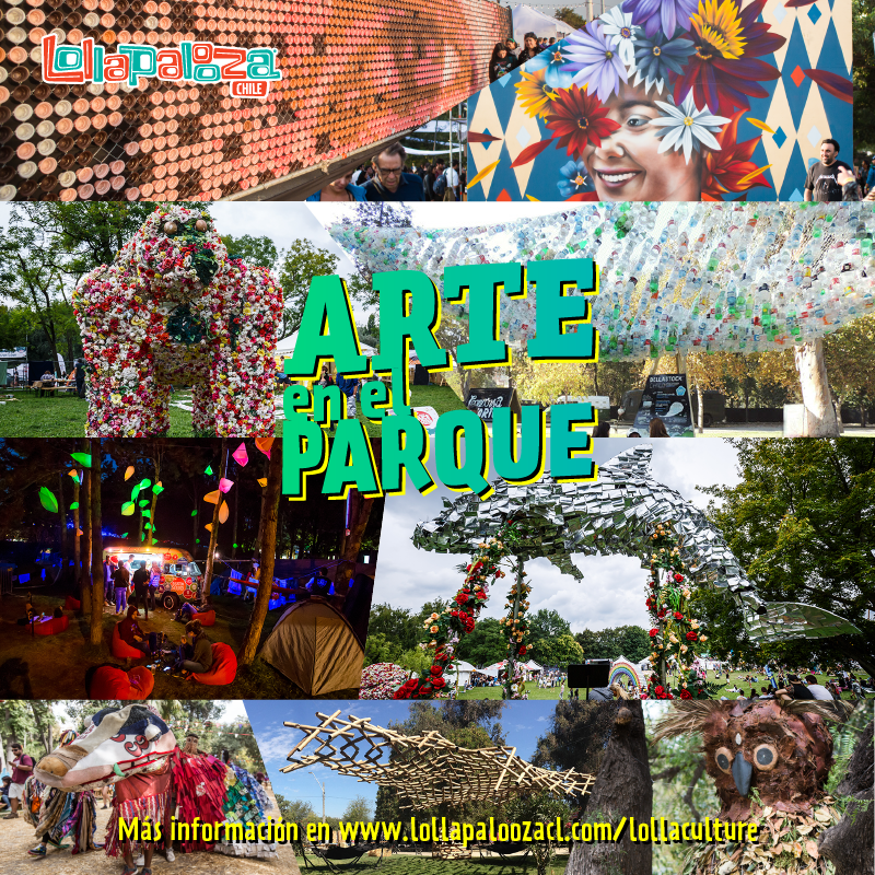 Lollapalooza abre convocatoria para concurso de Arte en el Parque