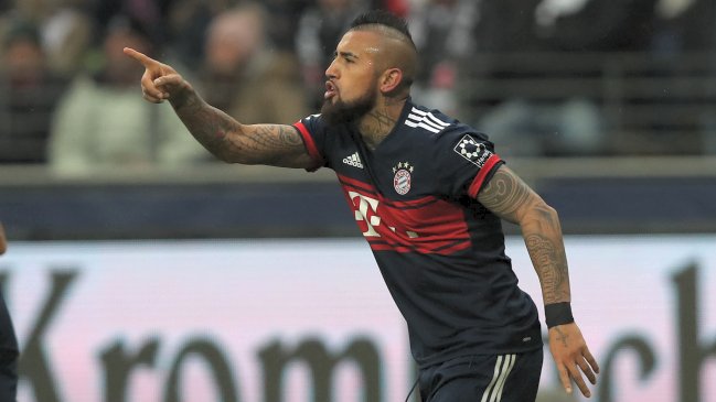 Arturo Vidal nuevamente fue clave en triunfo de Bayern Munich por la Bundesliga alemana