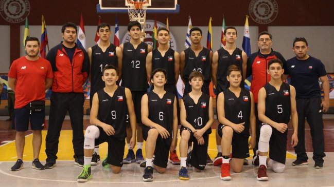 Chile arrasó y se quedó con los oros de baloncesto en el Sudamericano Escolar