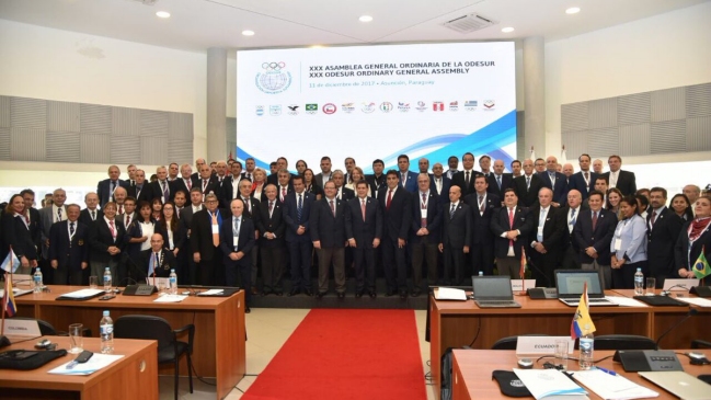 Odesur anunció a Asunción como sede de los Juegos Sudamericanos 2022