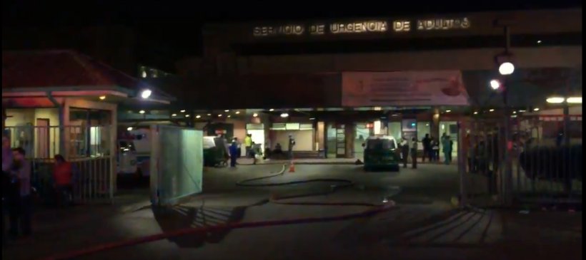 Emanación de humo en Hospital San José movilizó a bomberos