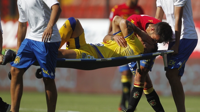 Sebastián Leyton tras doble fractura: Estoy tranquilo, pero con mucha pena