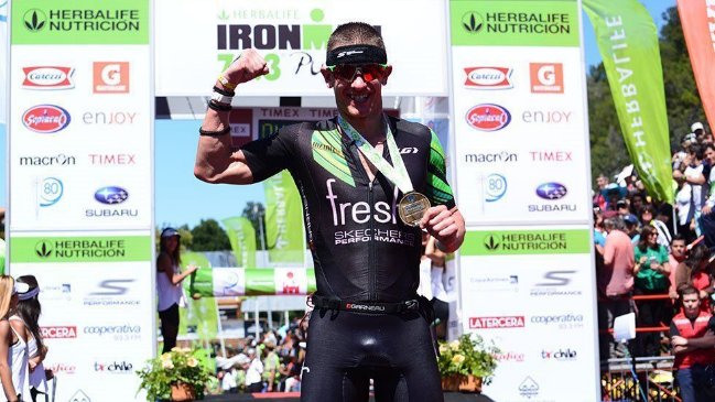  Campeón del Ironman de Pucón: Es una de las carreras más difíciles  
