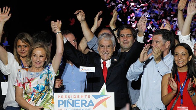 Sebastián Piñera: Gobernaremos para todos y nadie se quedará atrás