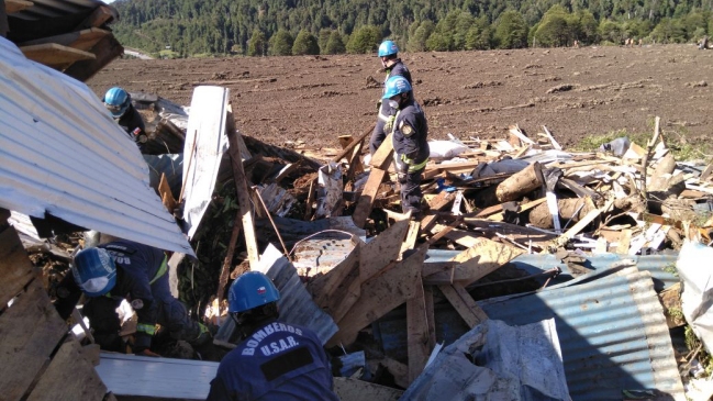 Intensas precipitaciones complicarán labores de búsqueda en Villa Santa Lucía