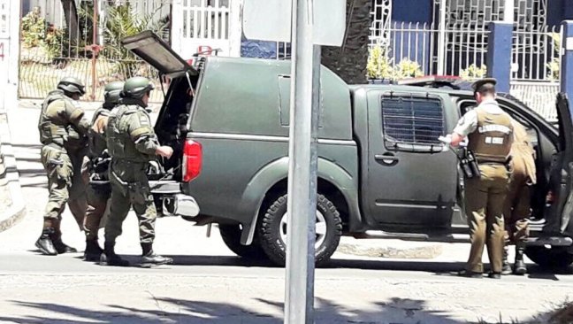 GOPE neutralizó artefacto explosivo en sede de RN en Llolleo