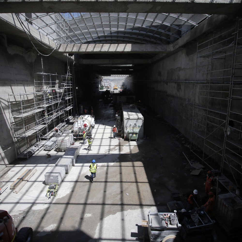 Trabajador falleció en obras del túnel Kennedy de la Costanera Norte