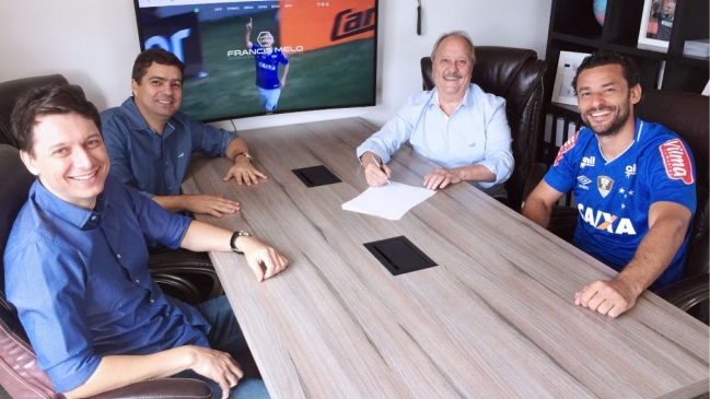 Cruzeiro fichó al delantero Fred y mete miedo a la U de cara a la Copa Libertadores