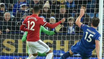 Leicester City amargó a Manchester United con un empate en el último minuto