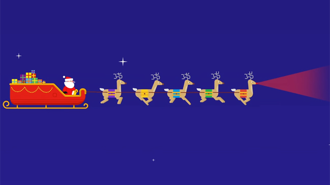 Sigue el recorrido del Viejito Pascuero