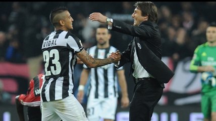 Conte: Tengo un respeto enorme por Arturo Vidal, pasamos muchos años en Juventus