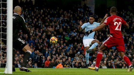 Raheem Sterling marcó el gol más rápido en lo que va de temporada en Inglaterra