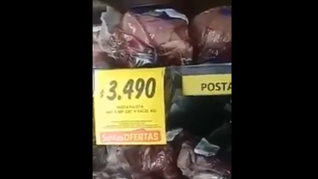 Denuncian presencia de murciélagos en refrigerador de supermercado