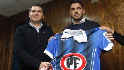 La presentación oficial de Nicolás Larcamón como nuevo estratega de Huachipato