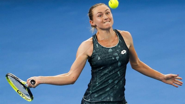 Sasnovich, la sorpresa en Brisbane, jugará la final contra Svitolina